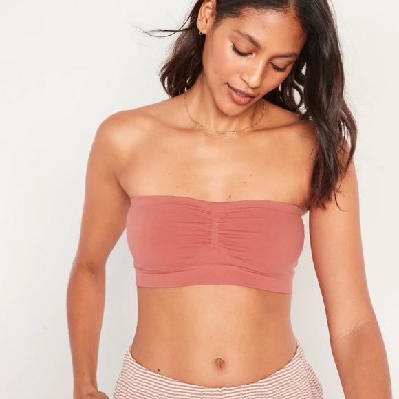 Old Navy Other - NWT OLD NAVY Seamless Bandeau Bralette Top Color: Spice Girl SIZE XLARGE